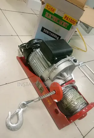 Electric Hoist 1 Tonne Mpya