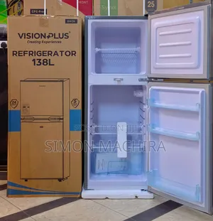 Vision Plus 138L Double Door Fridge