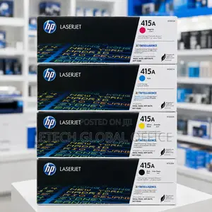 HP 415A CMYK Toner Cartridges Halisi