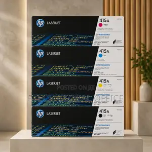 Seti Halisi ya Toner Rangi ya HP 415A CMYK