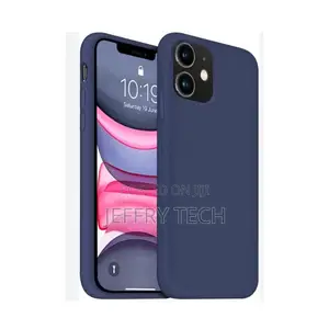 Kifaa cha iPhone 11 - Kinachostahimili Mshtuko, Chembamba, Bluu cha Silicone