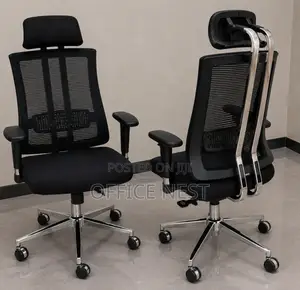Ergonomic Office Chair with Headrest & Lumbar Support