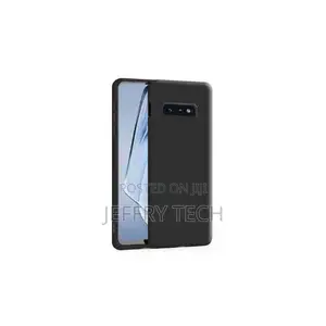 Kifuniko cha Nyuma cha Silicone cha Samsung Galaxy S10e - Nyeusi