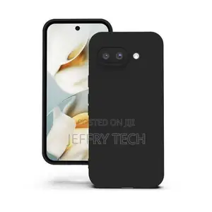 Oft Silicone Back Cover kwa Google Pixel 9a – Nyeusi