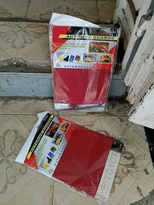 Toyota Branded Red Universal 4pcs Car Mud Guards