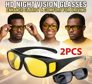 UV Protection & Amber Night Driving Glasses