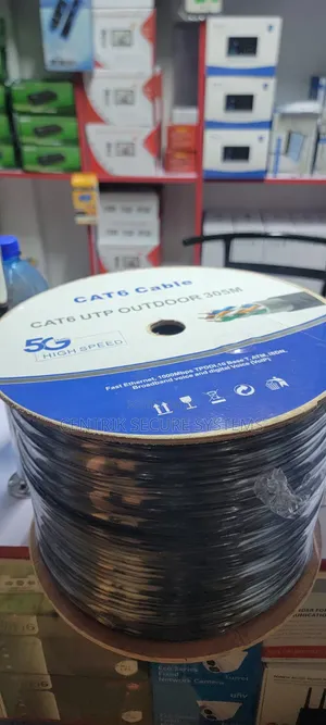 Cat 6 CCA Outdoor Ethernet Cable 305m