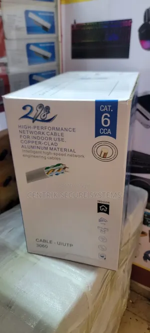 Cat 6 Cable ya Ethernet ya Ndani 305m