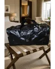 Large Polished Leather Travel Duffle Bag - 2