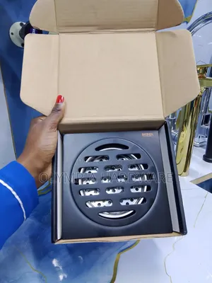 Brimix Black Floor Trap (15x15cm)