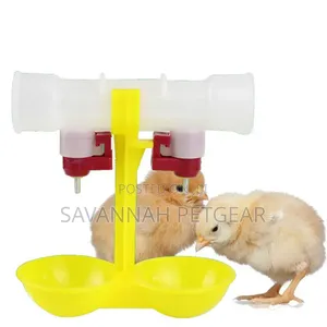 High Quality Automatic Plastic Chicken Nipple Drinkers (Double Cup)