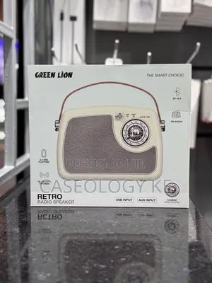 Green Lion Retro Radio & Bluetooth Speaker