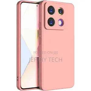 Soft Silicone Back Cover for Xiaomi Redmi Note 13 4G - Pink