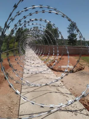 Galvanized Razor Wire - 10 Meters