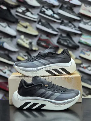 Adidas Hyperboost Euphoria LT Nyeusi Nyeupe Sneakers