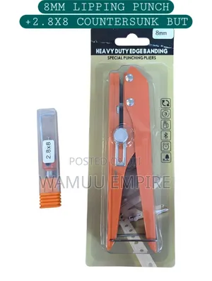 8mm Edge Banding Hole Punch Plier Set na Countersink