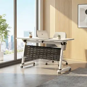 120cm Foldable Home Office Desk - White
