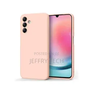Soft Silicone Back Cover for Samsung Galaxy A15 5G - Pink