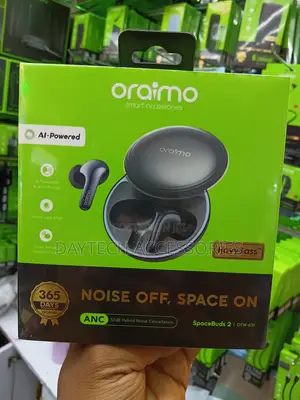 Oraimo SpaceBuds 2 Earbuds za Kweli za Wireless na ANC