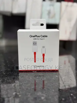 Original OnePlus USB-A to Type-C Cable - Red