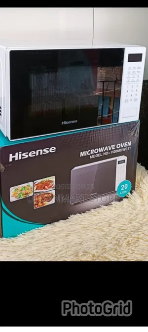 Hisense 20L Digital Microwave Oven - Nyeupe