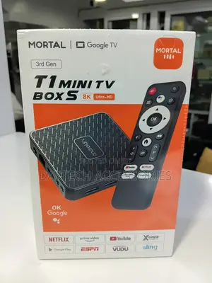 Mortal T1 Mini TV Box S (3rd Gen) Google TV Android Box
