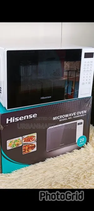 Hisense Microwave Oven Lita 20 - Nyeupe