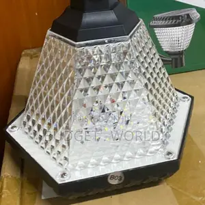 Solar Garden Gate Post Light