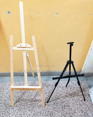 Stendi za Whiteboard & Canvas - Mbao na Chuma