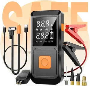 Multi-Functional Car Battery Jump Starter na Air Compressor