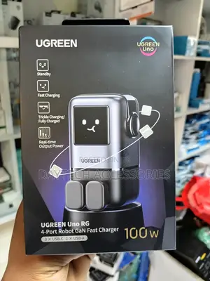 UGREEN Uno Robot GaN Fast Charger 100W, 4-Port