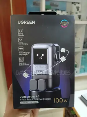 UGREEN Uno 100W 4-Port GaN USB-C Wall Charger