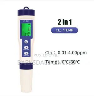 CL201 Digital Chlorine & Temperature Tester
