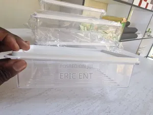 Vipangaji vya Friji vya Plastiki - Seti ya Vipande 4