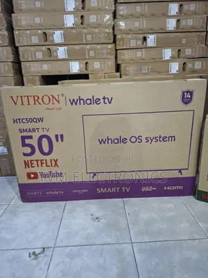 Vitron 50 Inch QLED Smart TV | HTC50QW | New 2026 Model