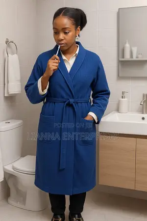 Koti la Kuoga la Pamba - Bluu