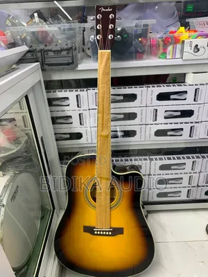 Gitaa la Fender CD-60SCE Dreadnought Cutaway Acoustic-Electric