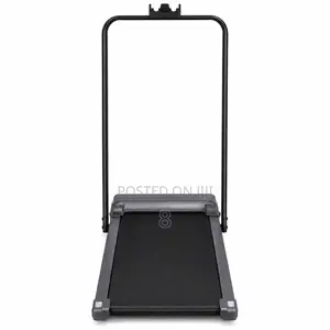 Compact Walking Pad Treadmill yenye Handle ya Msaada