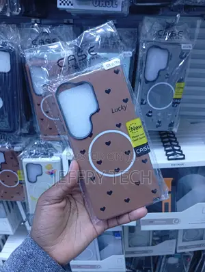 Kifuniko cha Kinga cha Matte Brown MagSafe kwa Samsung Galaxy A55