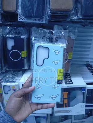 Kifuniko cha Cinnamoroll cha Sanrio cha Bluu Mwanga kwa S26 Ultra/S25 Ultra