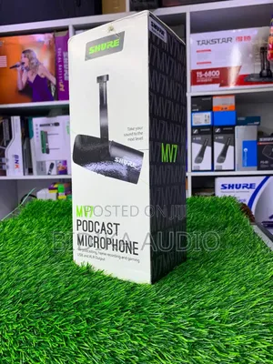Shure MV7 Microphone ya Podcast