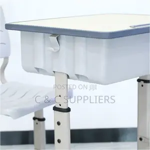 Set ya Dawati na Kiti cha Kujifunzia cha Watoto Kinachoweza Kurekebishwa