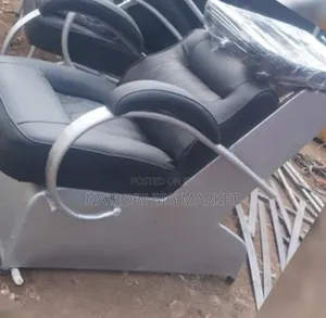 Modern Executive Barber Chair with Sink
