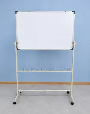 90cm x 60cm Whiteboard na Stand ya Magurudumu