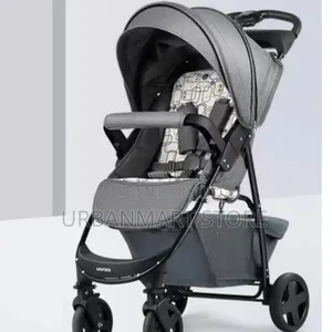 Stroller ya Mtoto SK9-2 Compact Fold Magurudumu 4 Shock Absorption