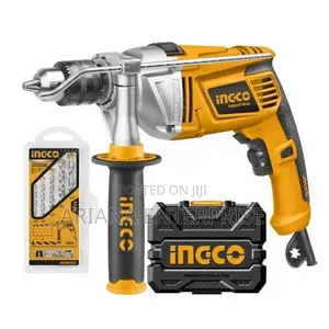 Ingco 1100W Impact Drill yenye Kazi ya Nyundo