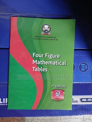 Mathematical Table Toleo la 7