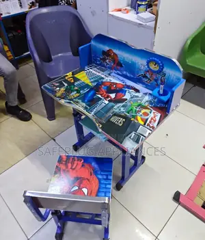 BUILT Kids Study Table - Blue