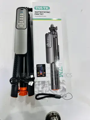 LD T05 1.77M Tripod Stand Inayoweza Kurekebishwa kwa Kamera na Simu