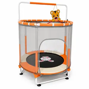 Mini Trampoline ya Watoto 5ft na Kipini cha Usalama